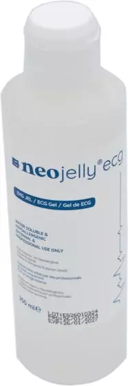 Gel de contact  ECG, EEG, défibrillateur NeoJelly