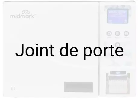 Joint de porte de rechange pour autoclave Midmark