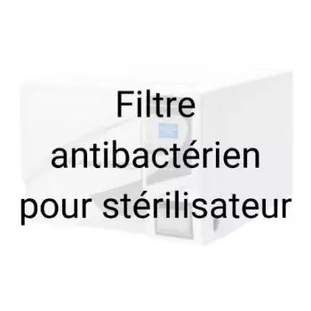 Filtre antibactérien pour stérilisateur autoclave