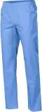 Pantalon médical mixte polyester/coton (bleu)