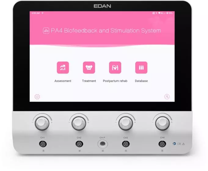 Appareil de rééducation biofeedback sur tablette  PA4 PRO Edan